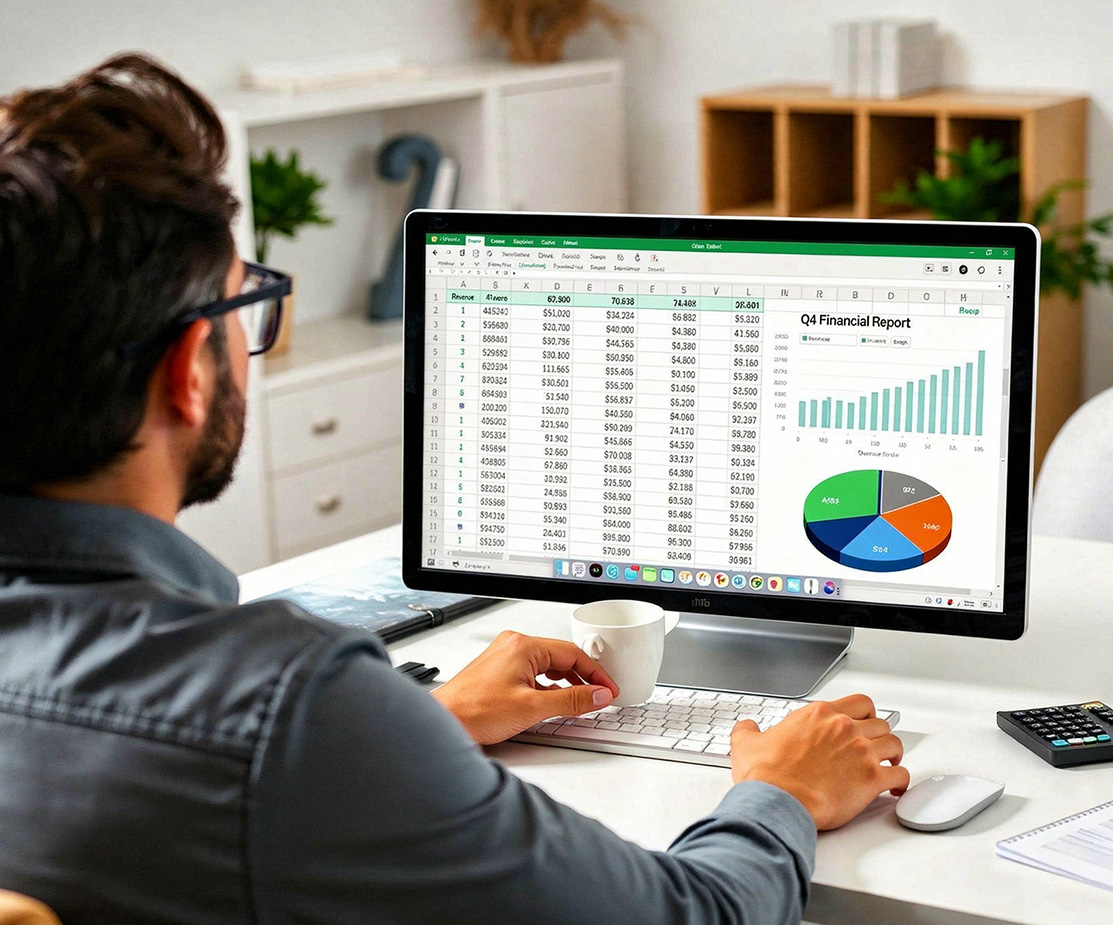 2026 Smart Financial Reporting in Excel: Dynamic Arrays + Power Query
