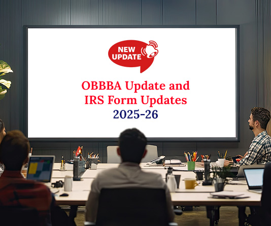 OBBBA Update and IRS Form Updates 2025-26