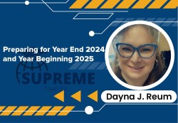 Preparing for Year End 2024 and Year Beginning 2025